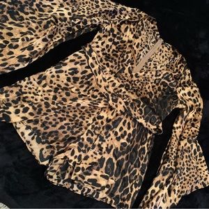 Leopard print jumpsuit, never worn size XL
